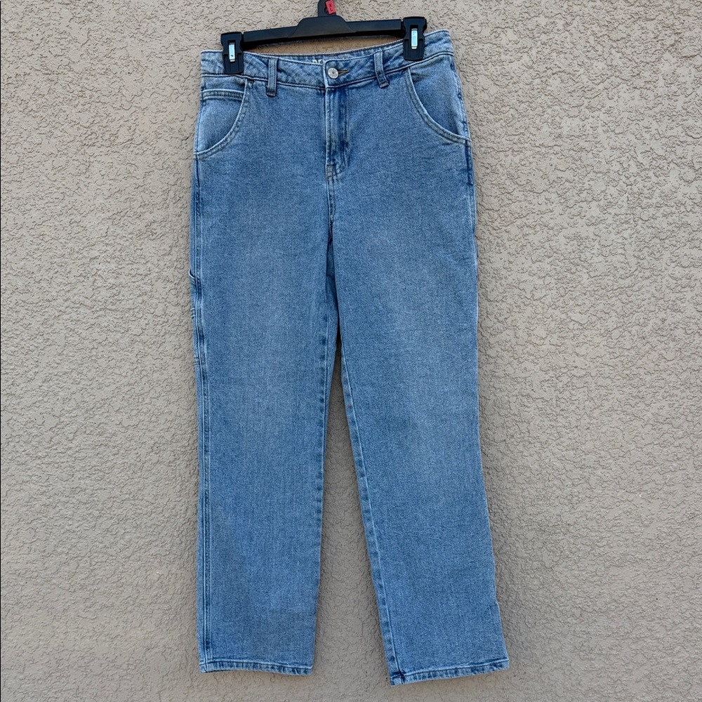 Rewash Light Blue Straight Leg Jeans